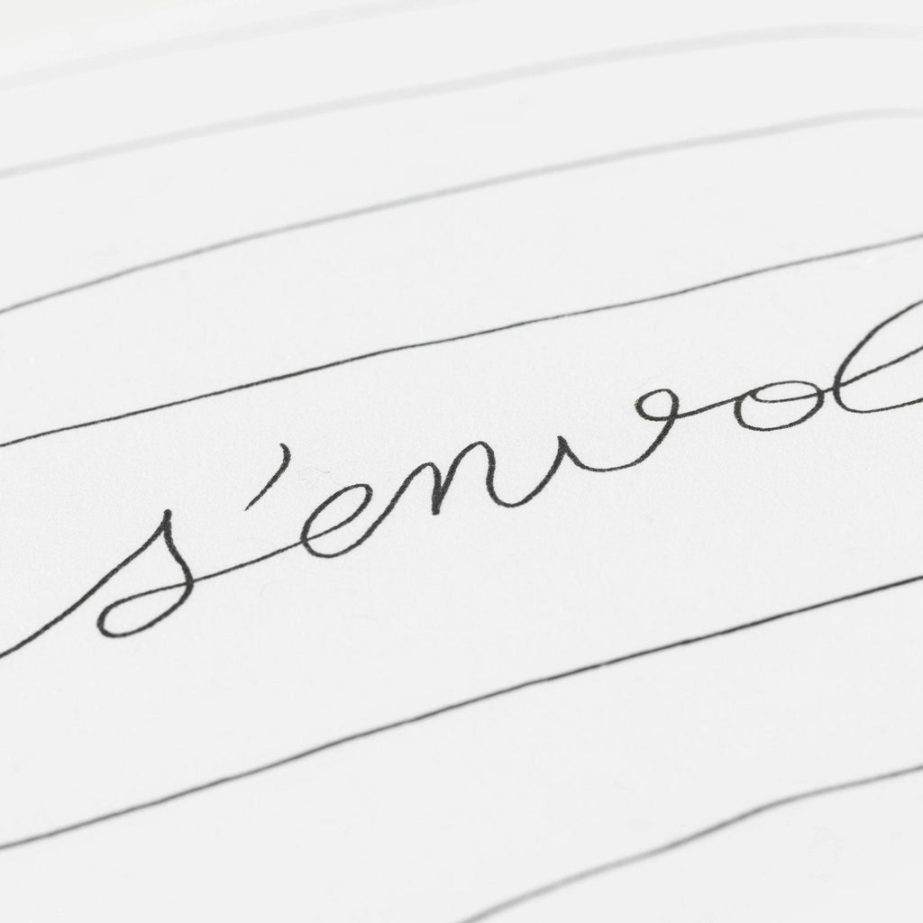 Square Pillowcase in Cotton Percale Mon Amour - Carré Blanc Canada