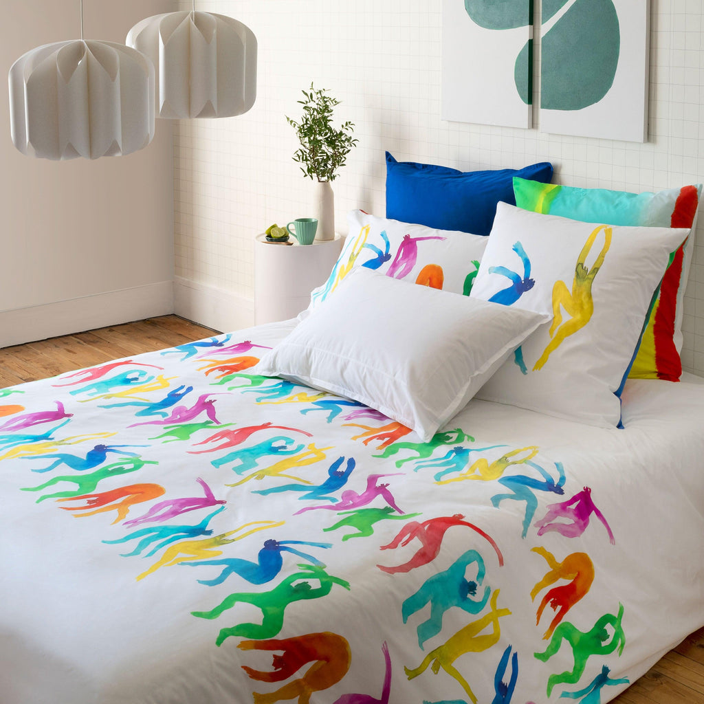 Rectangular Pillowcase in Cotton Percale Capoeira - Carré Blanc Canada