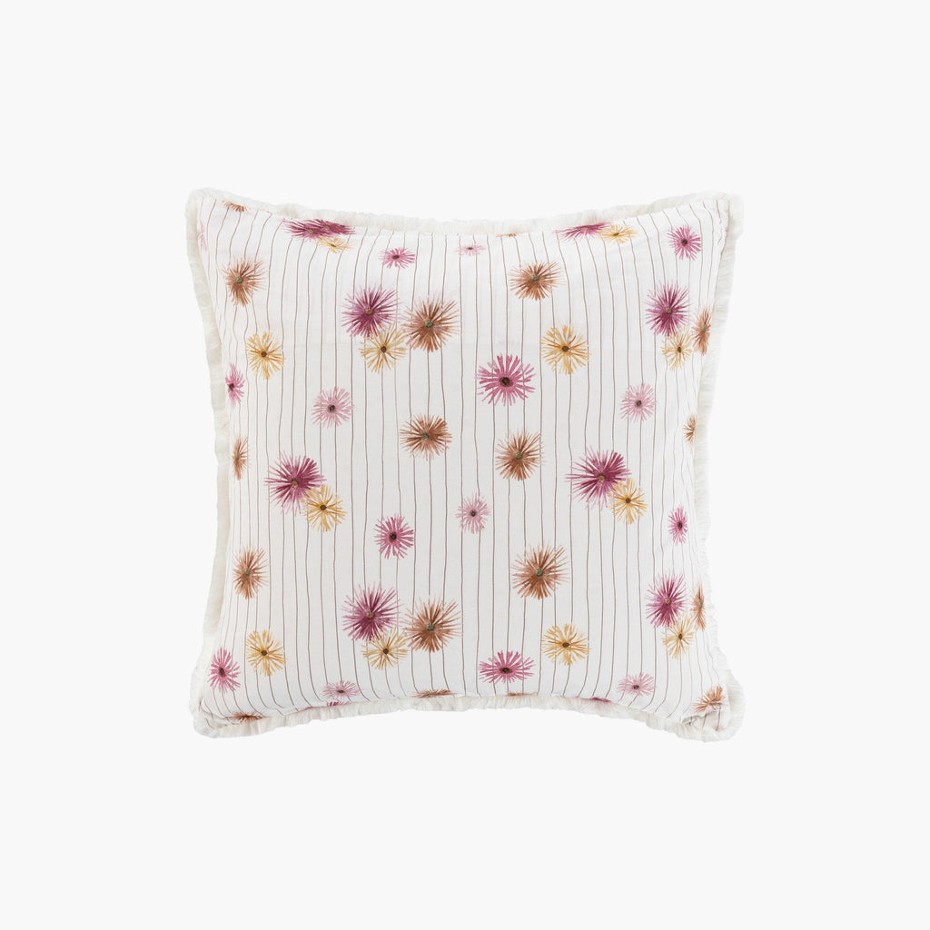 Square Pillowcase in Pure Organice Washed Cotton O Gaïa - Carré Blanc Canada