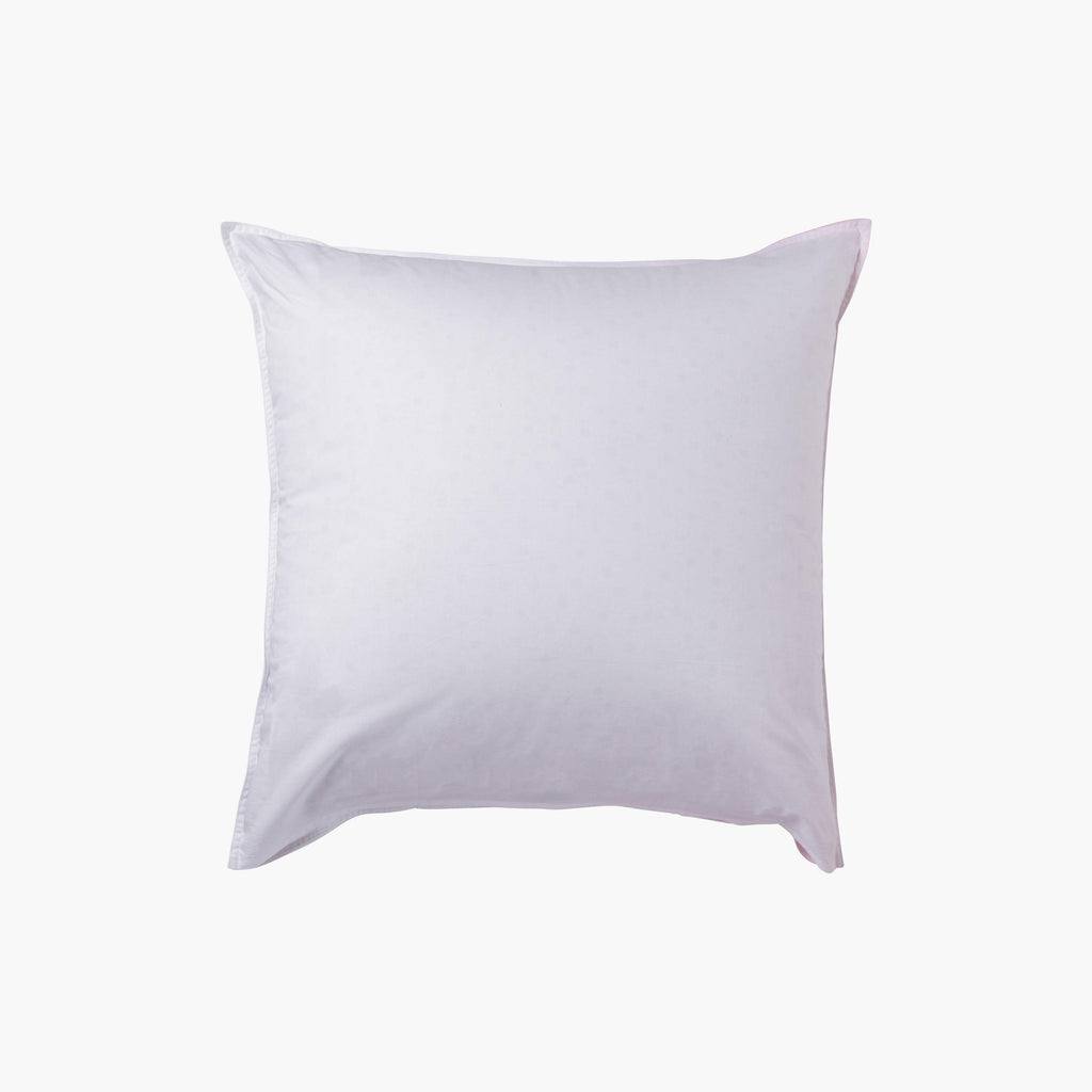 Square Pillowcase in Cotton Percale Artsy - Carré Blanc Canada