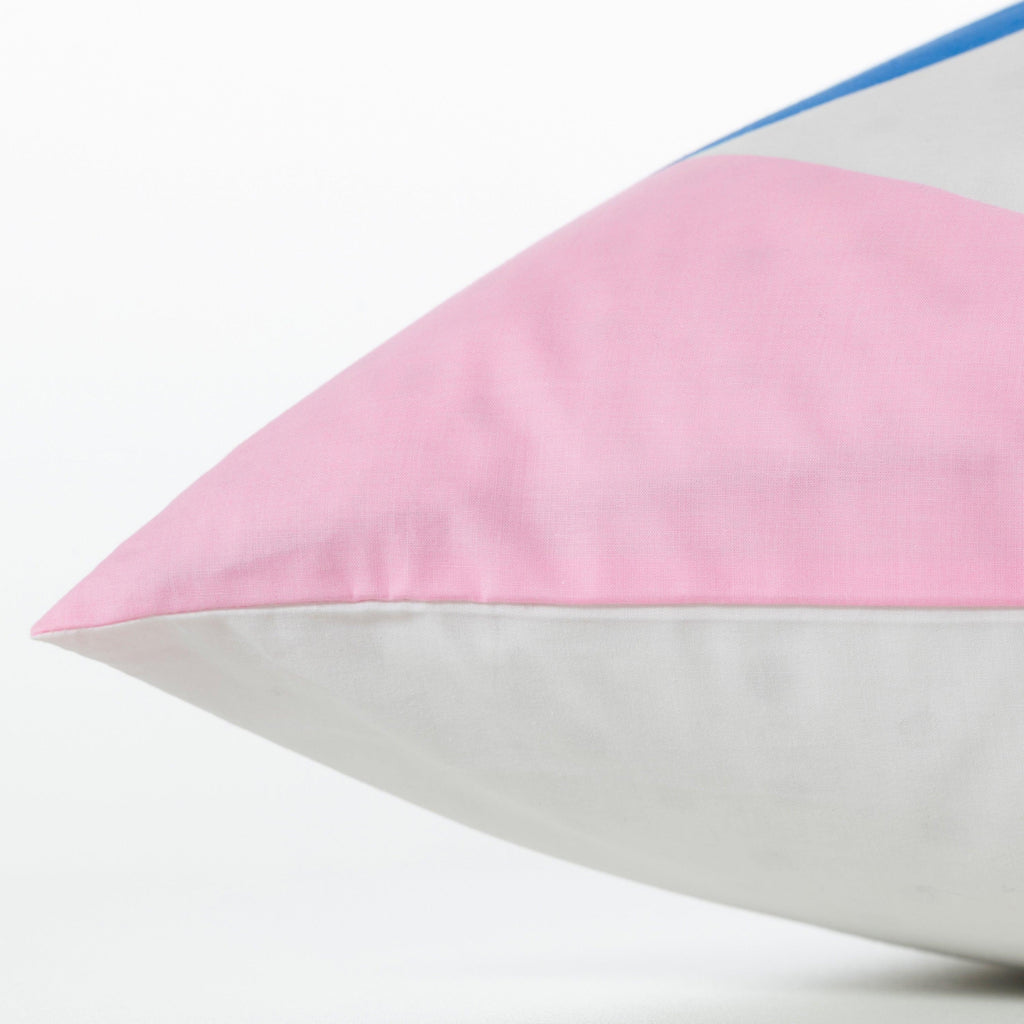 Square Pillowcase in Cotton Percale Artsy - Carré Blanc Canada