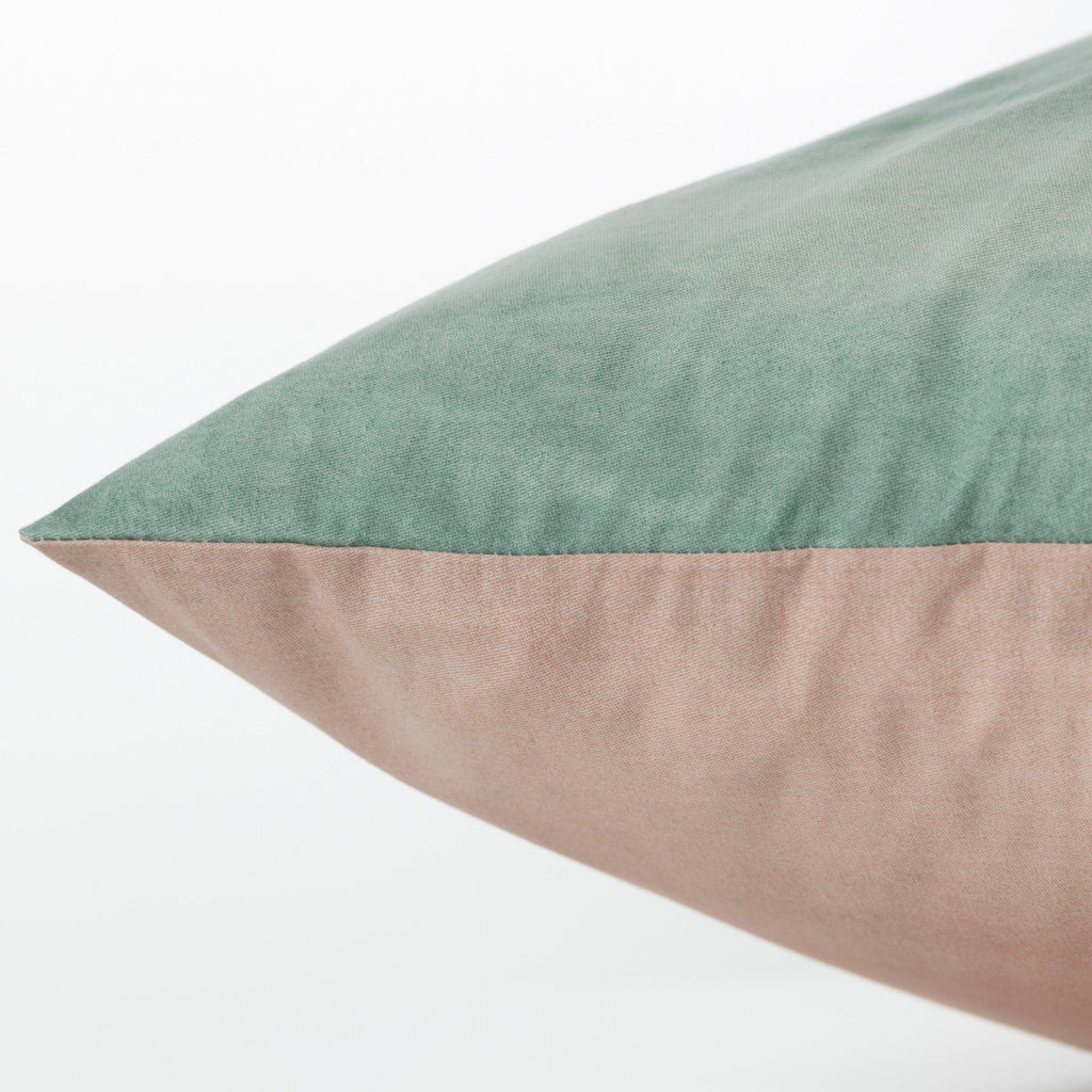 Square Pillowcase in Cotton Percale Vibration - Carré Blanc Canada