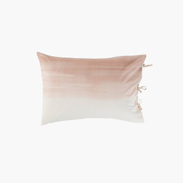 Rectangular Pillowcase in Cotton Percale Vibration - Carré Blanc Canada