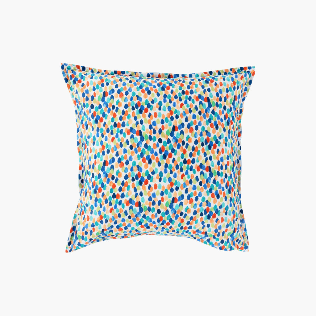 Square Pillowcase in Pure Cotton Mijas - Carré Blanc Canada