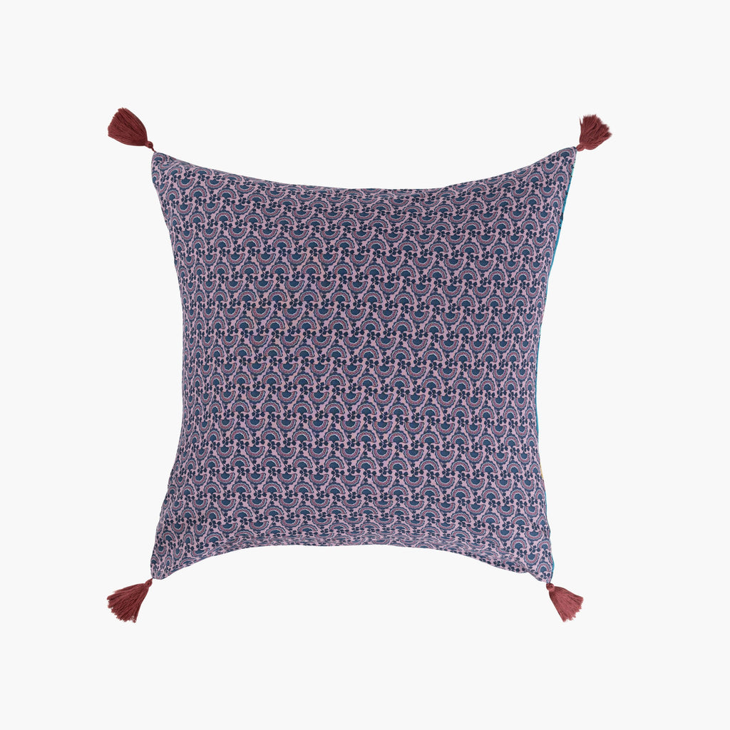 Square Pillowcase in Cotton and Linen Bombay - Carré Blanc Canada