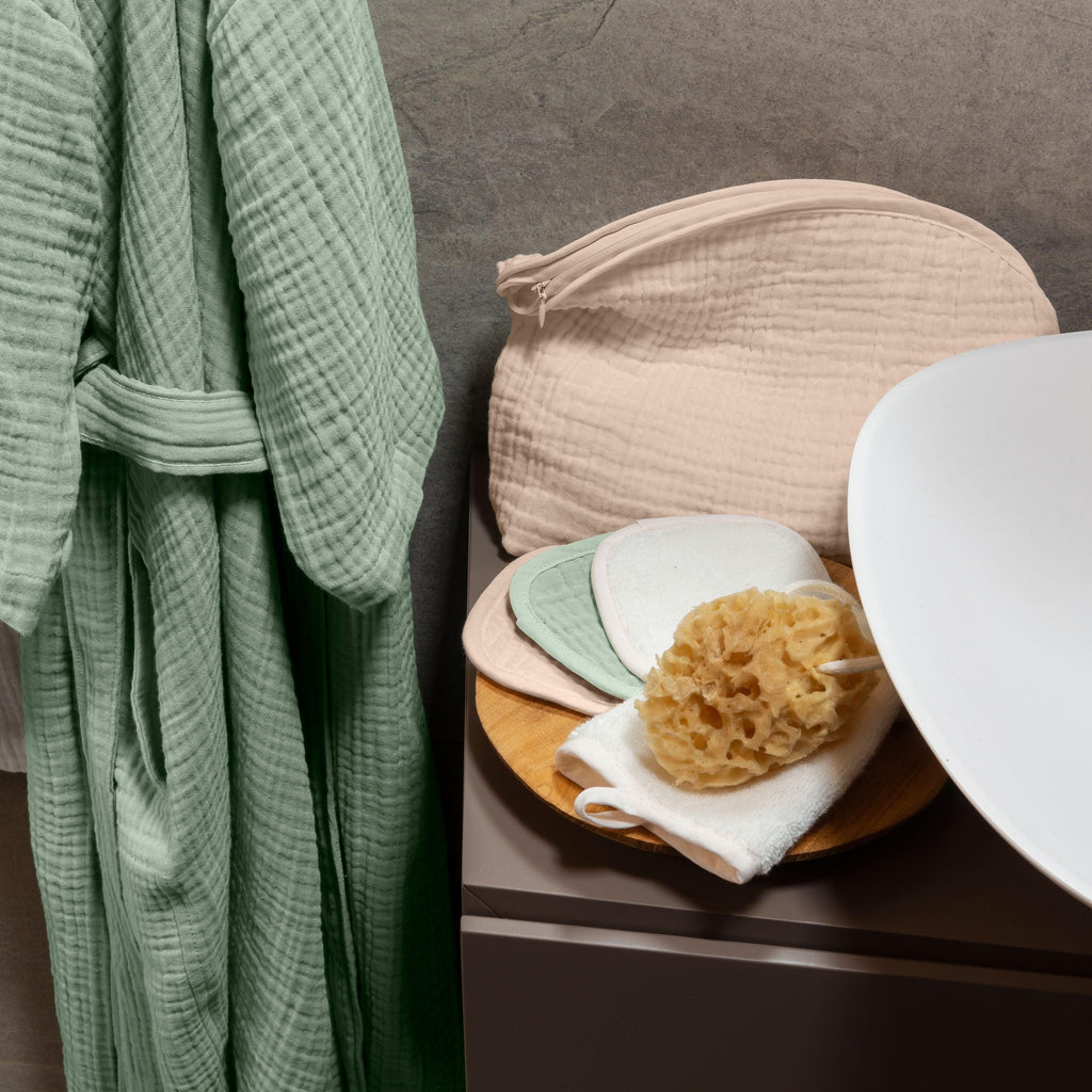 Pack of 6 Washable Cotton Make-Up Remover Squares - Carré Blanc Canada