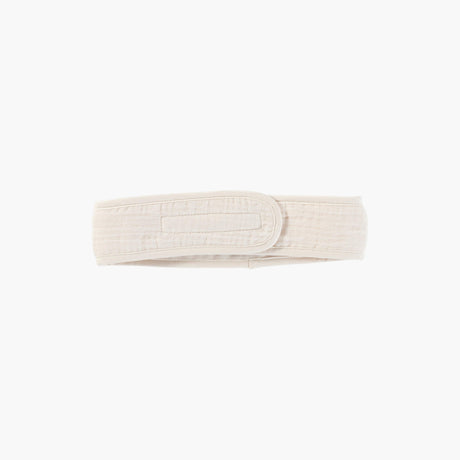 Headband in Organic Cotton and Cotton Gauze Naturelle - Carré Blanc Canada