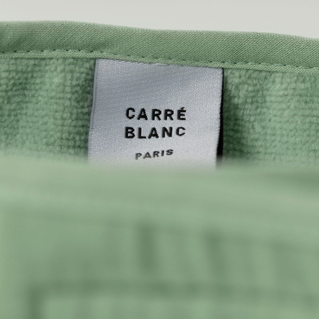 Headband in Organic Cotton and Cotton Gauze Naturelle Eucalyptus - Carré Blanc Canada