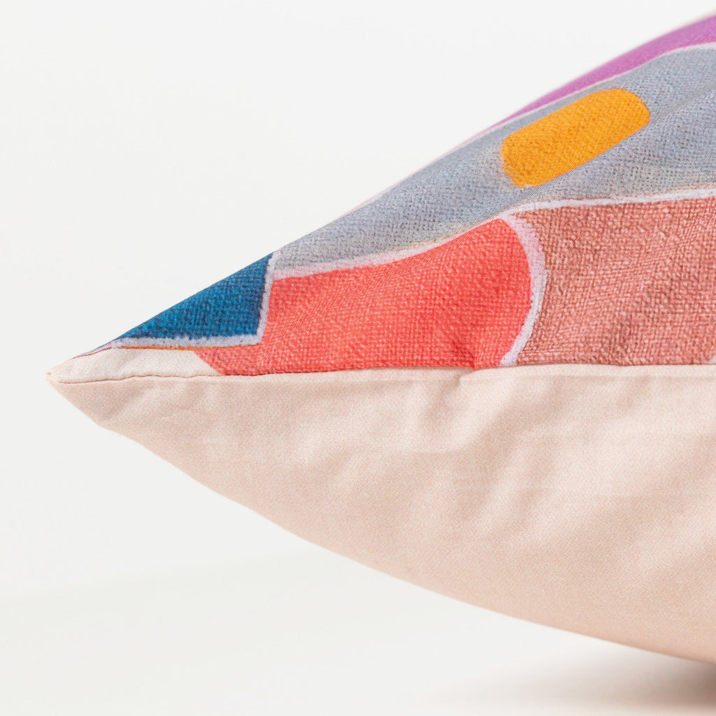 Square Pillowcase in Cotton Percale Rosangela - Carré Blanc Canada