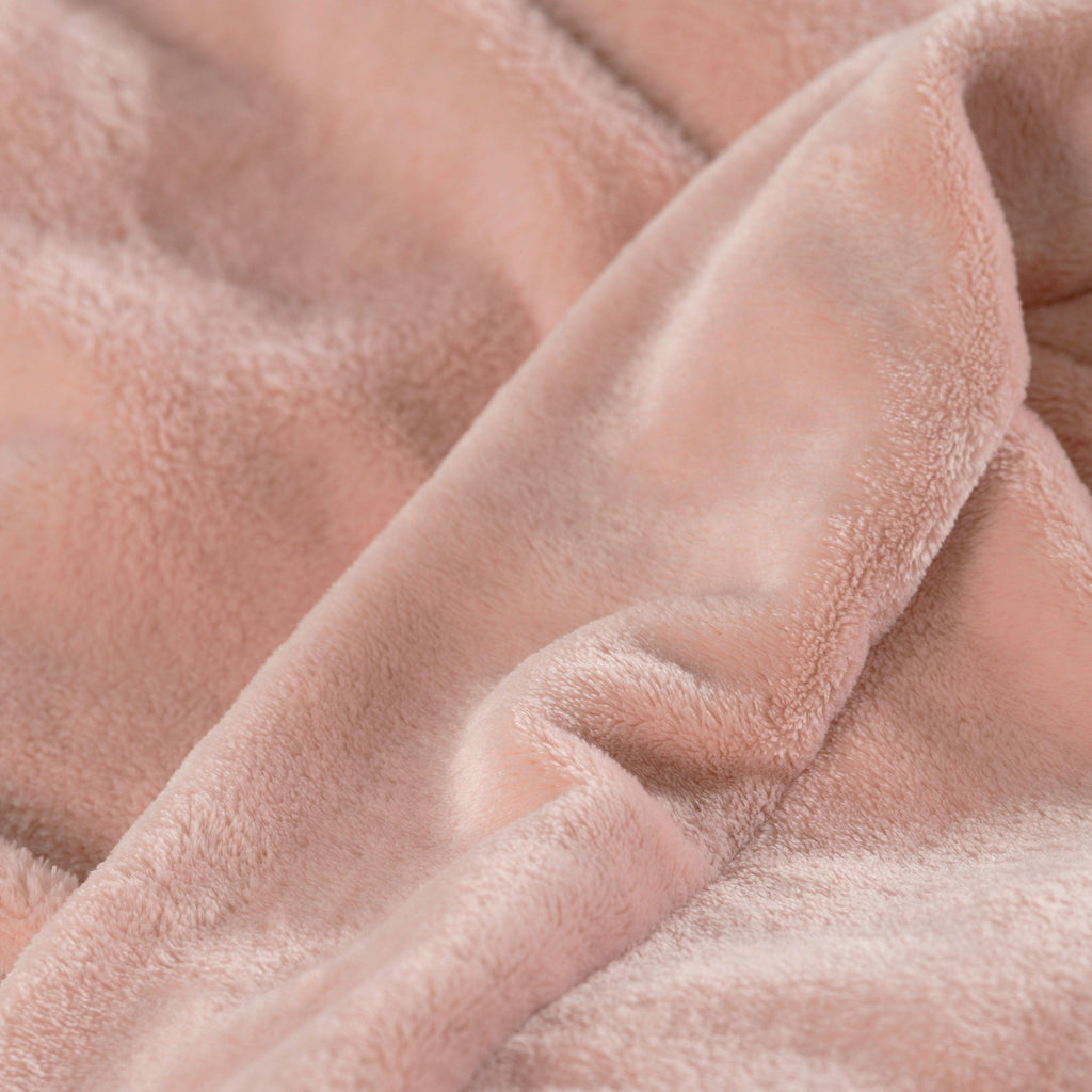 Oslo Nude Polar Fleece Blanket - Carré Blanc Canada