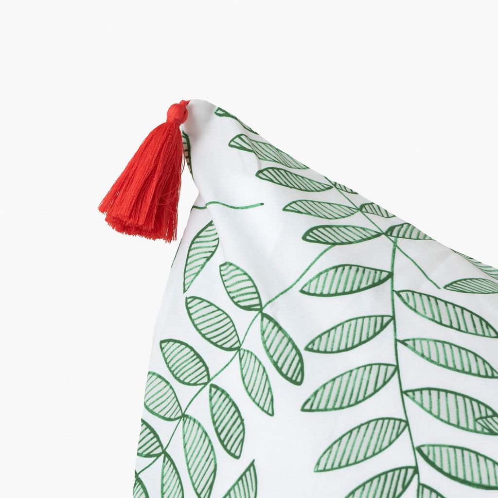 Square Pillowcase in Cotton Percale Balata - Carré Blanc Canada