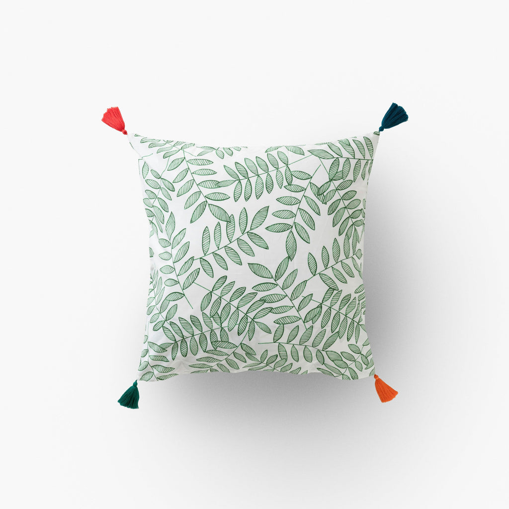 Square Pillowcase in Cotton Percale Balata - Carré Blanc Canada