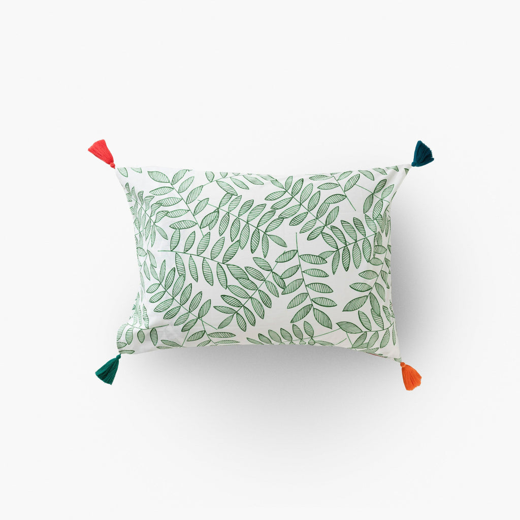 Rectangular Pillowcase in Cotton Percale Balata - Carré Blanc Canada