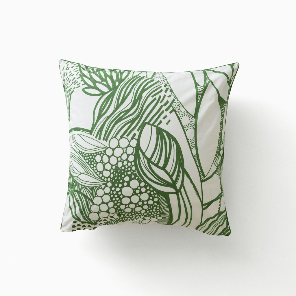 Square Pillowcase in Pure Organic Cotton Percale Canopée - Carré Blanc Canada