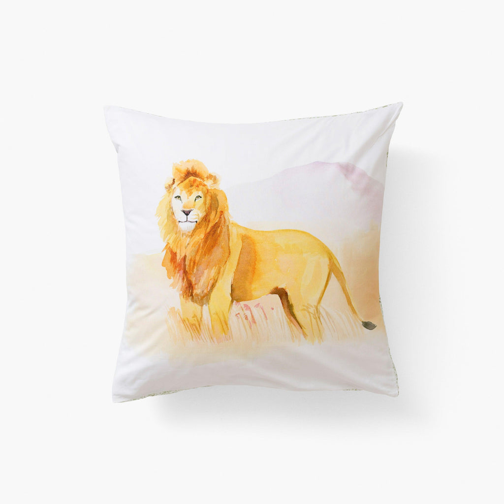 Square Pillowcase Pure Organic Cotton Safari - Carré Blanc Canada