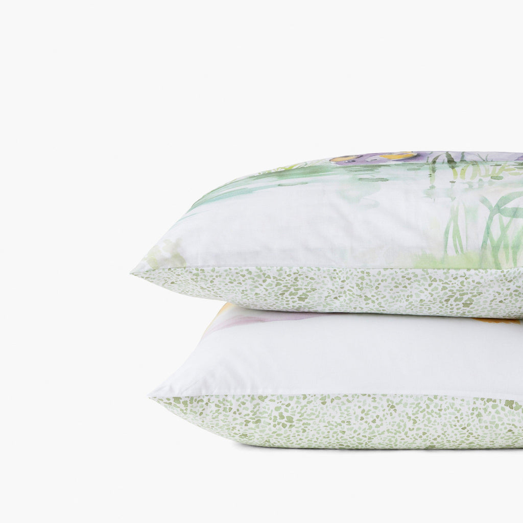 Square Pillowcase Pure Organic Cotton Safari - Carré Blanc Canada