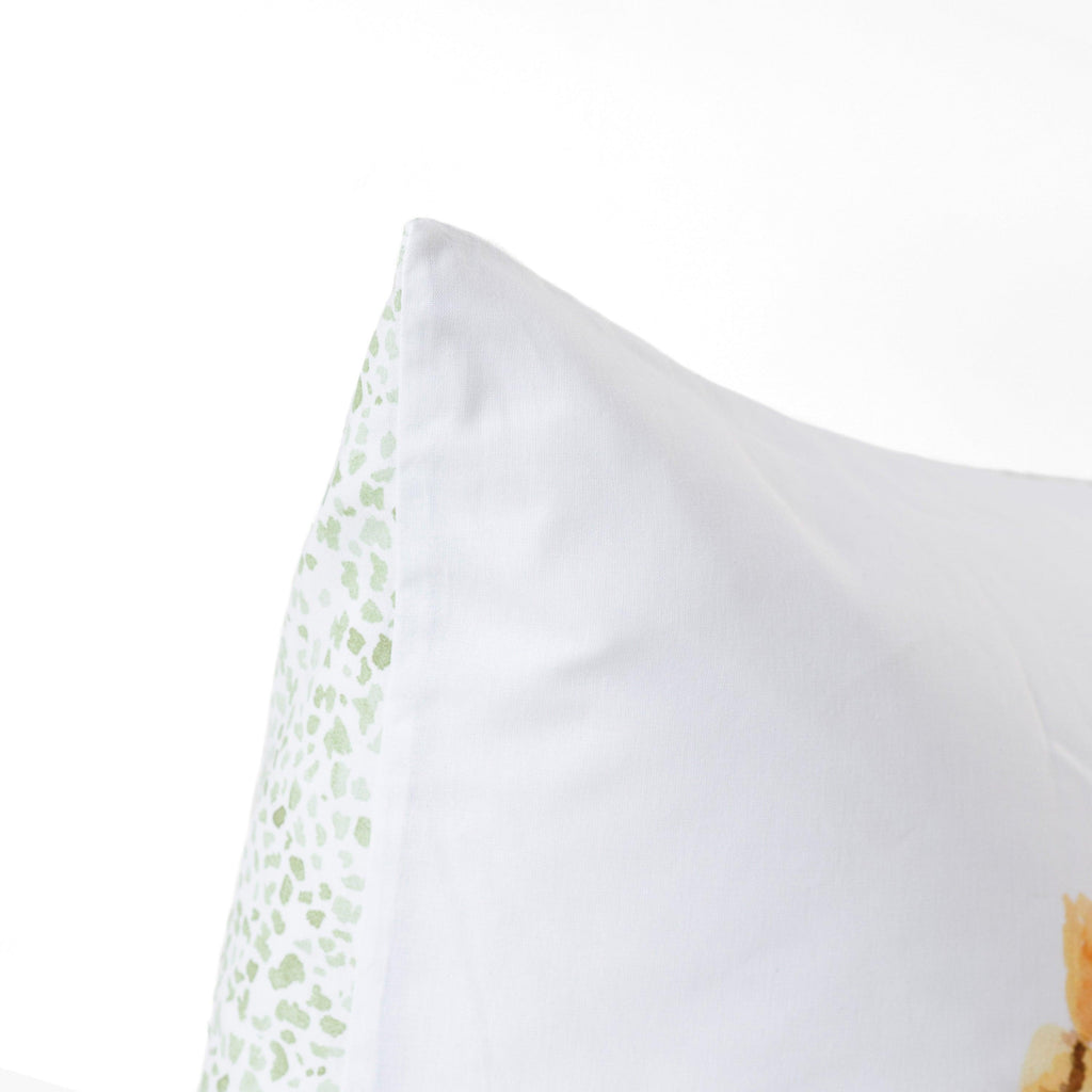 Square Pillowcase Pure Organic Cotton Safari - Carré Blanc Canada