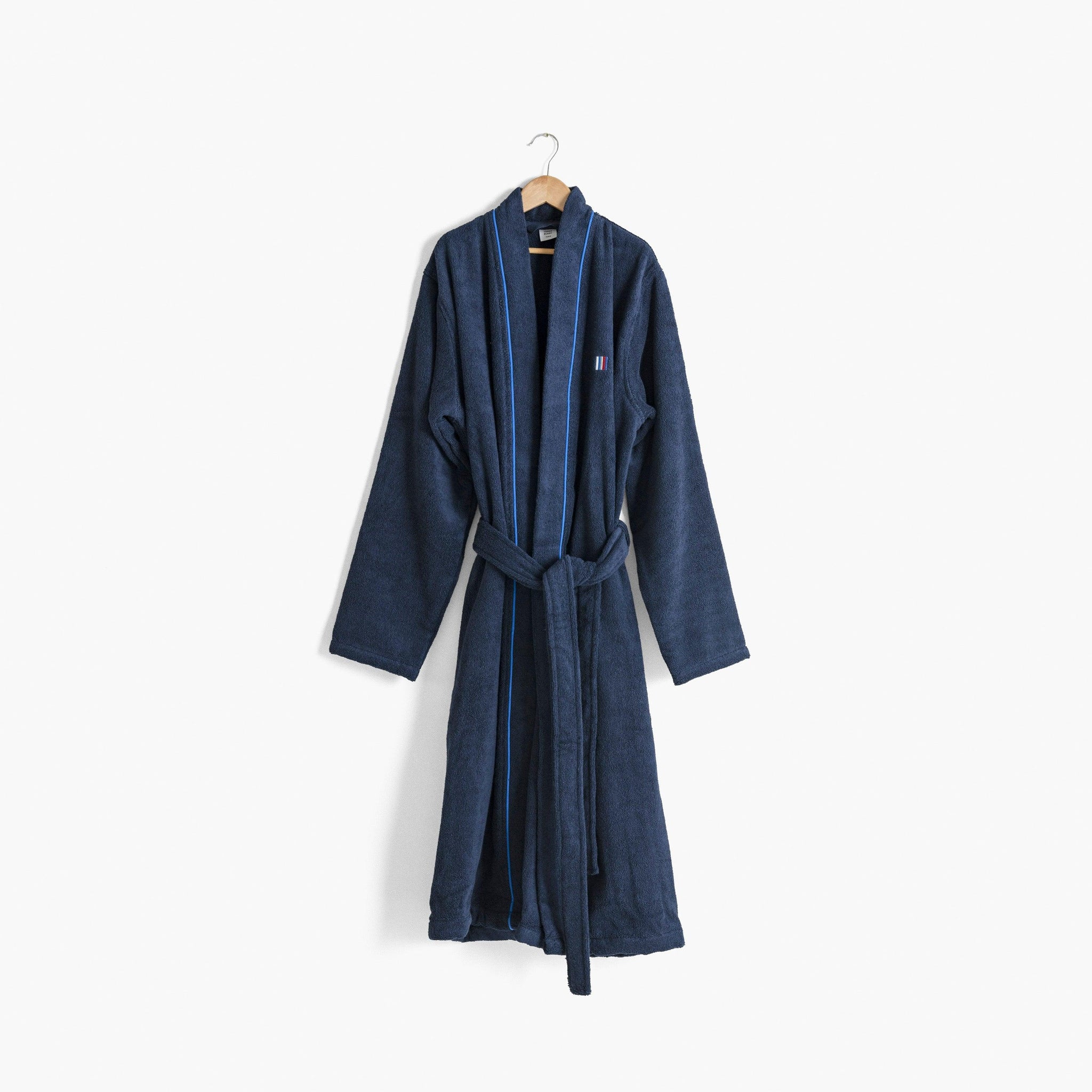 Peignoir homme bleu marine 2025