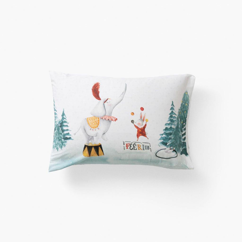 Rectangular Pillowcase in Pure Cotton Feeries - Carré Blanc Canada