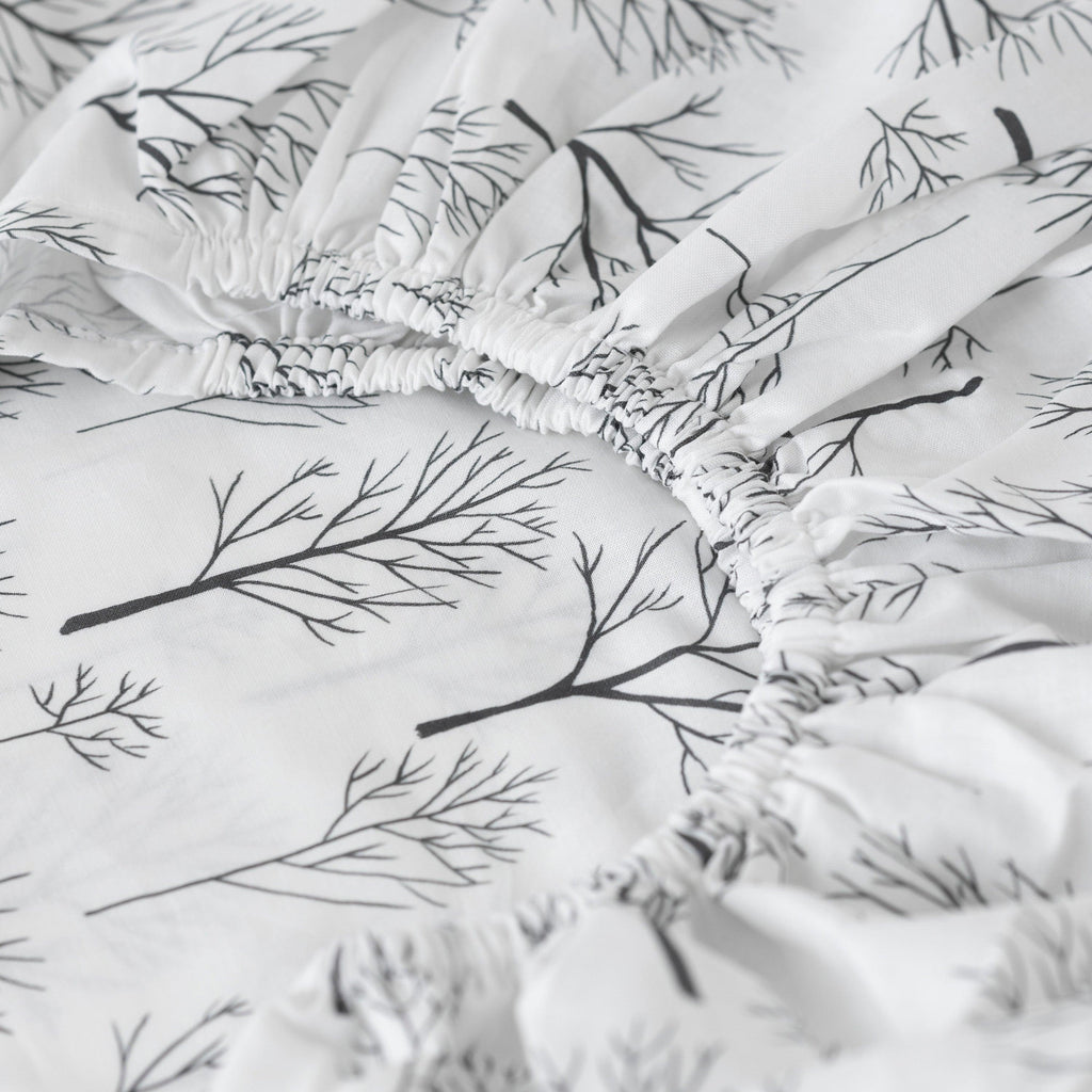 Fitted Sheet in Pure Cotton Feeries - Carré Blanc Canada