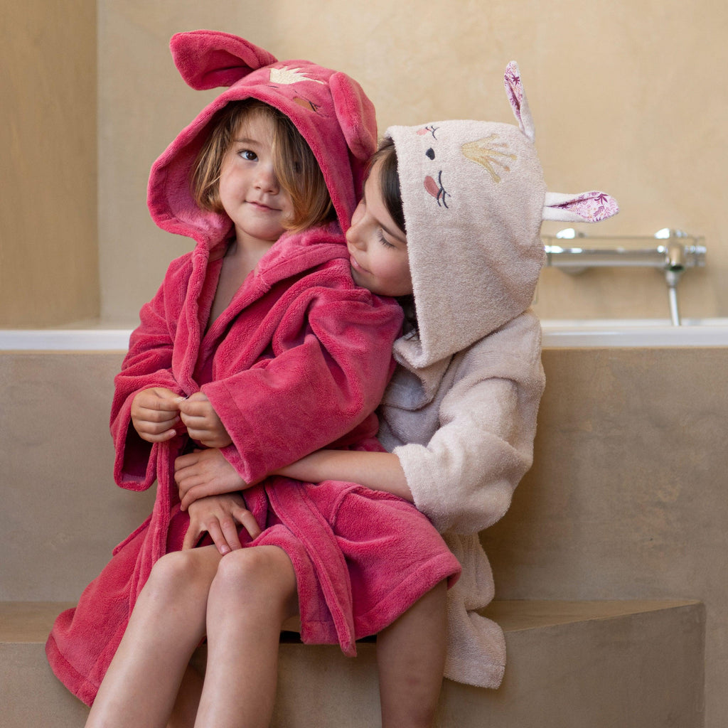Happyful Children's Dressing Gown - Carré Blanc Canada