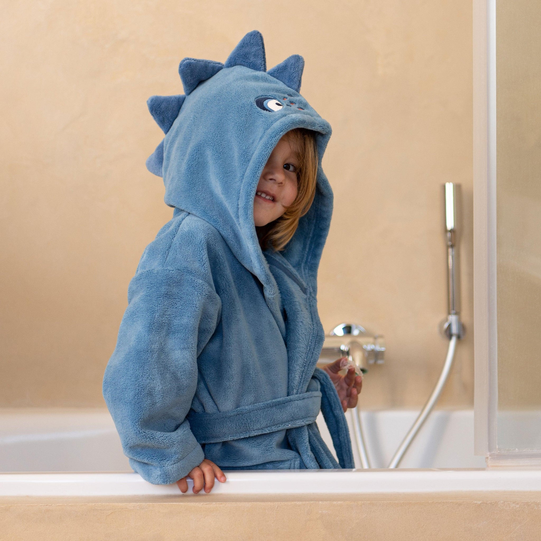 Robe de chambre enfant Happyful Carre Blanc Canada