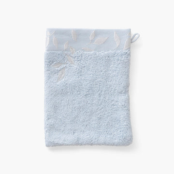 Glove in Cotton and Bamboo Viscose Equinoxe Frost Blue - Carré Blanc Canada