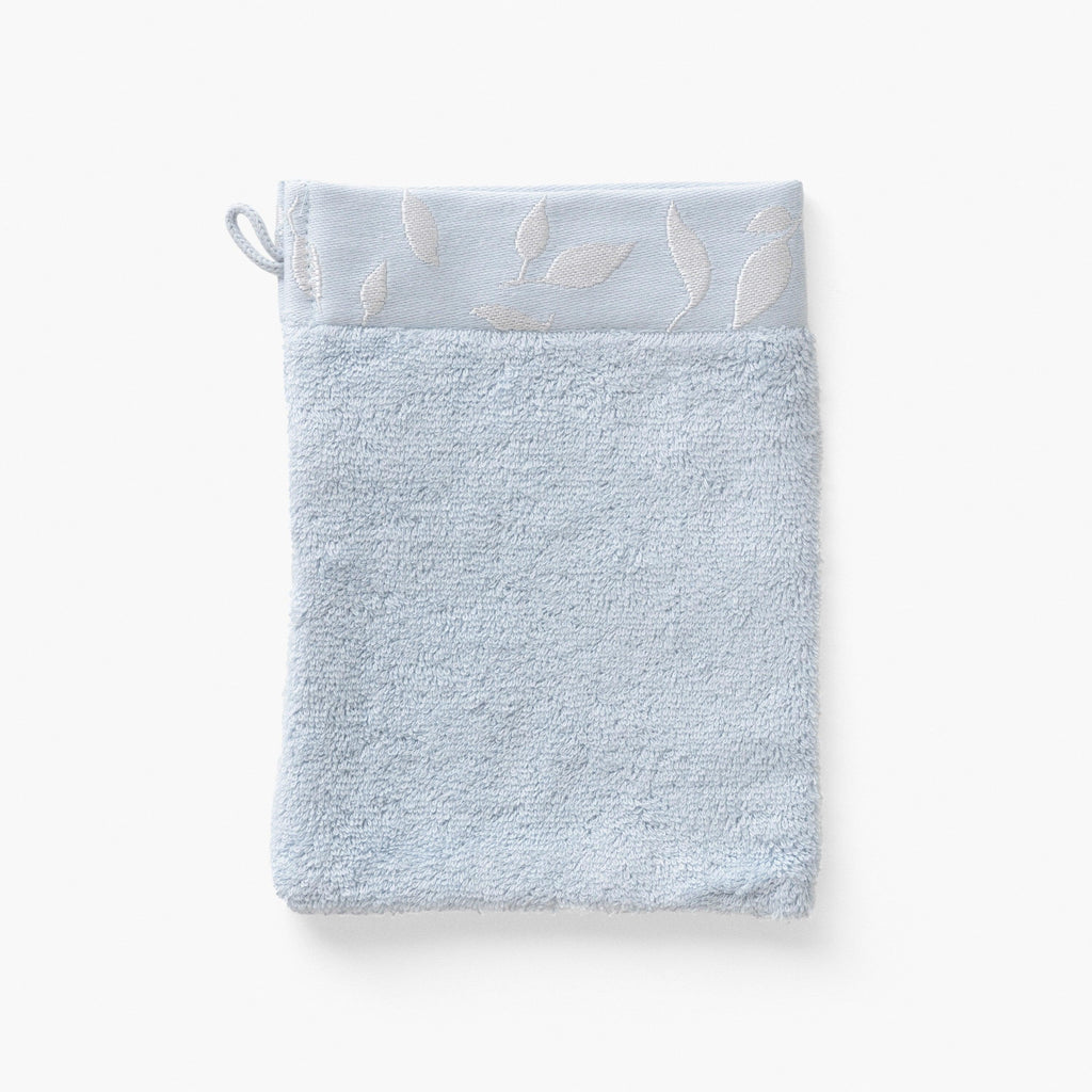 Glove in Cotton and Bamboo Viscose Equinoxe Frost Blue - Carré Blanc Canada