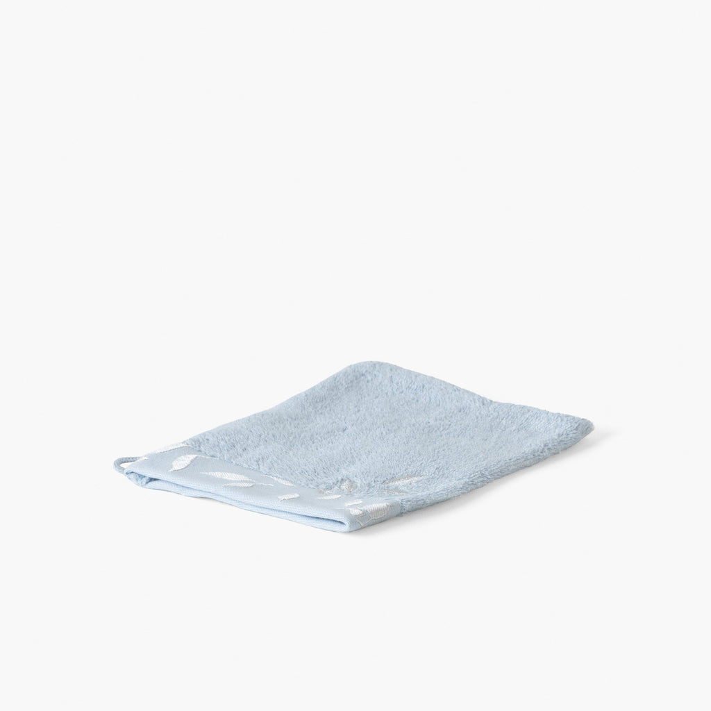 Glove in Cotton and Bamboo Viscose Equinoxe Frost Blue - Carré Blanc Canada