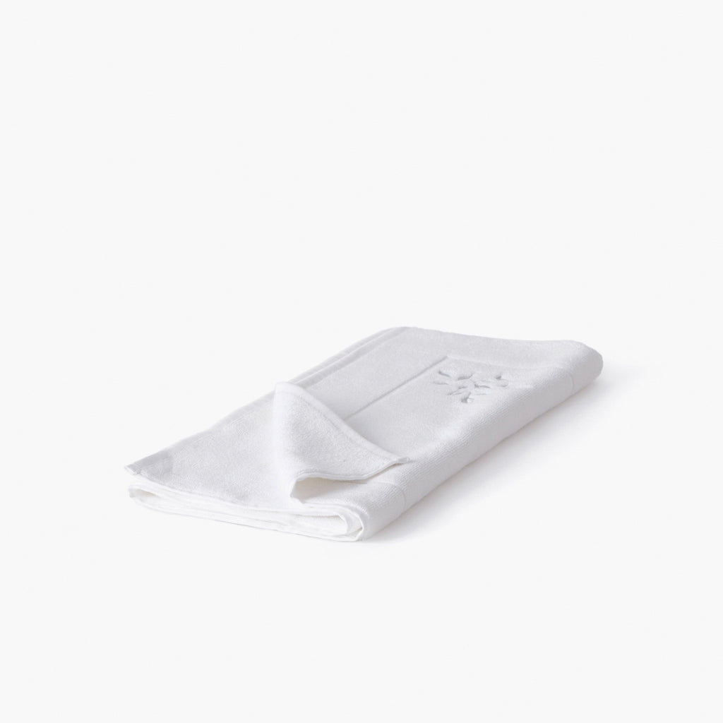 Equinoxe Cotton Bath Mat - Carré Blanc Canada