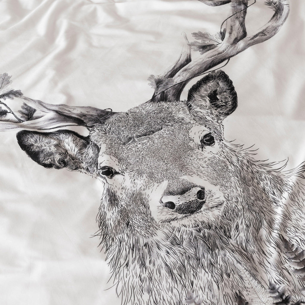 Elaphe Cotton Duvet Cover - Carré Blanc Canada