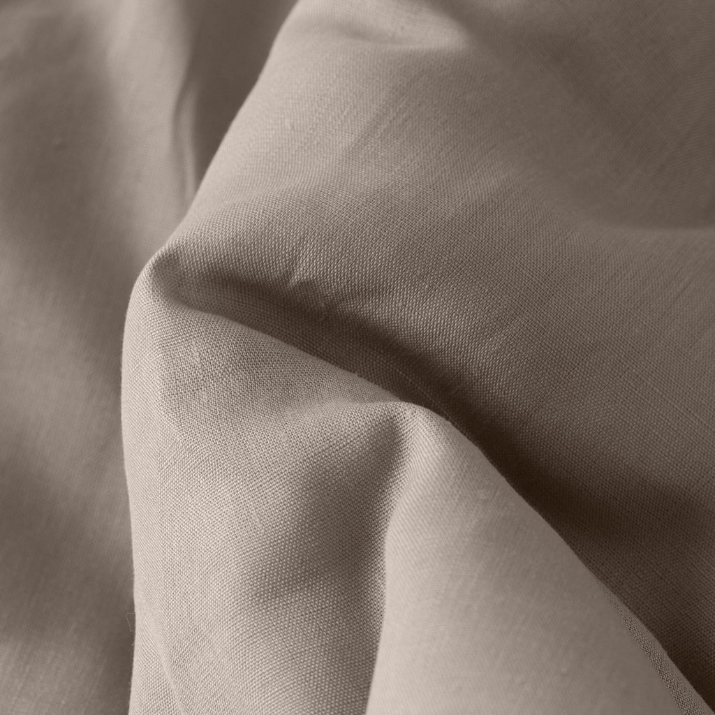 Washed Linen and Cotton Eiderdown Songe Grège - Carré Blanc Canada