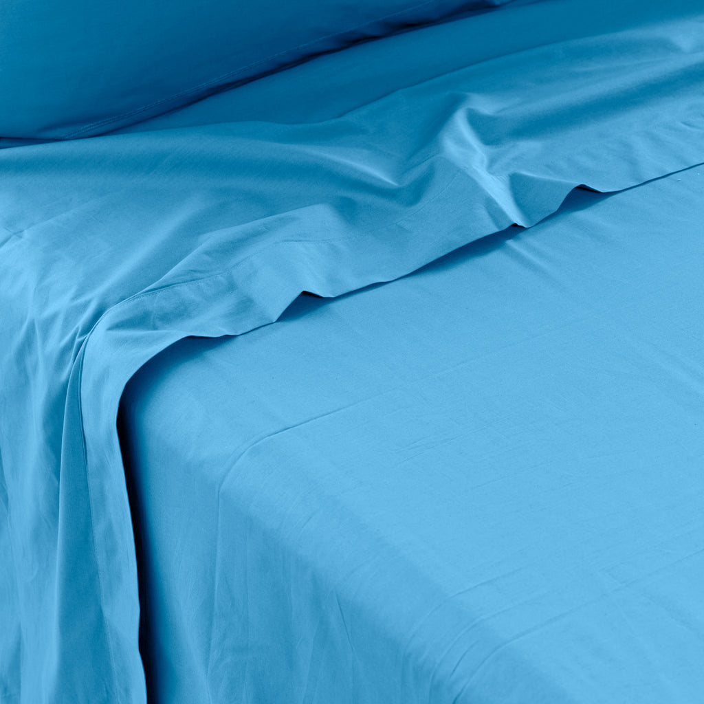 Neo Sheet Set - Azure - Carré Blanc Canada