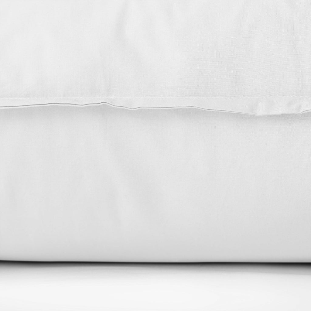 Square Pillowcase in Cotton Percale Neo White - Carré Blanc Canada