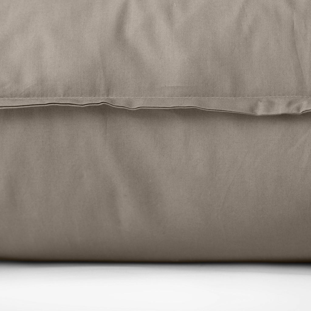 Square Pillowcase in Cotton Percale Neo Linen - Carré Blanc Canada