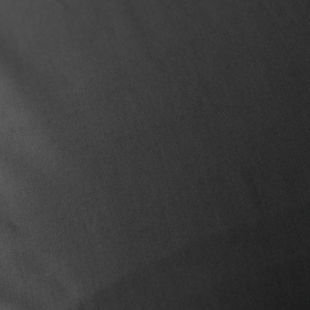 Square Pillowcase in Cotton Percale Neo Anthracite - Carré Blanc Canada