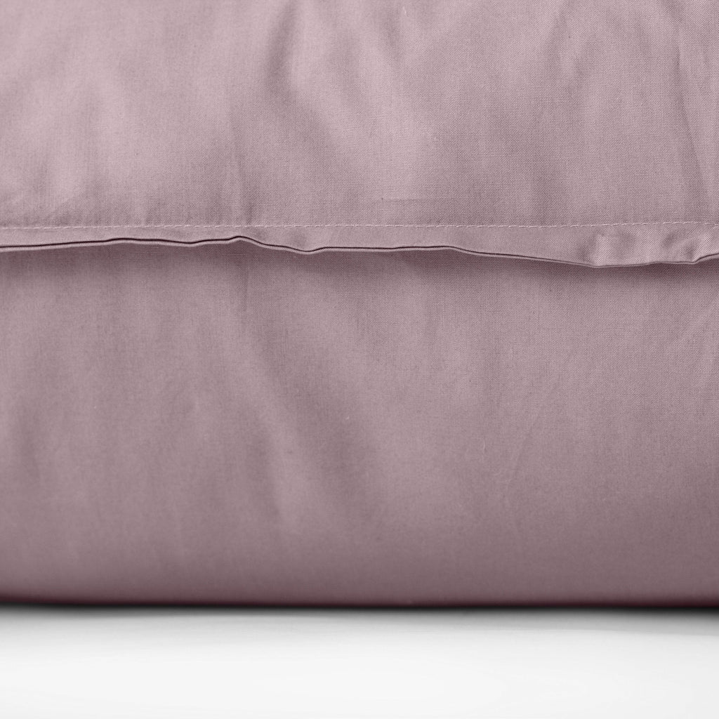 Square Pillowcase in Cotton Percale Neo Powder - Carré Blanc Canada