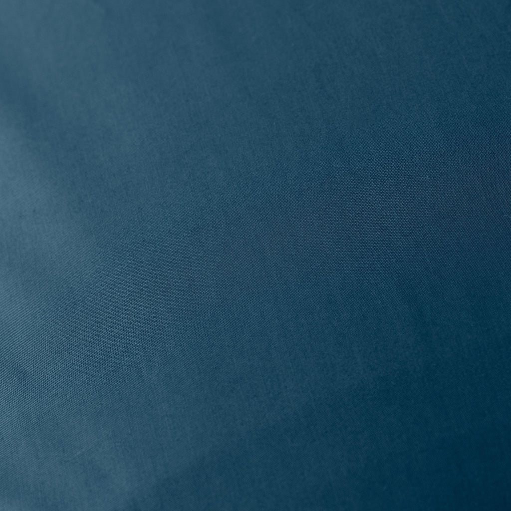 Rectangular Pillowcase in Cotton Percale Neo Prussian Blue - Carré Blanc Canada