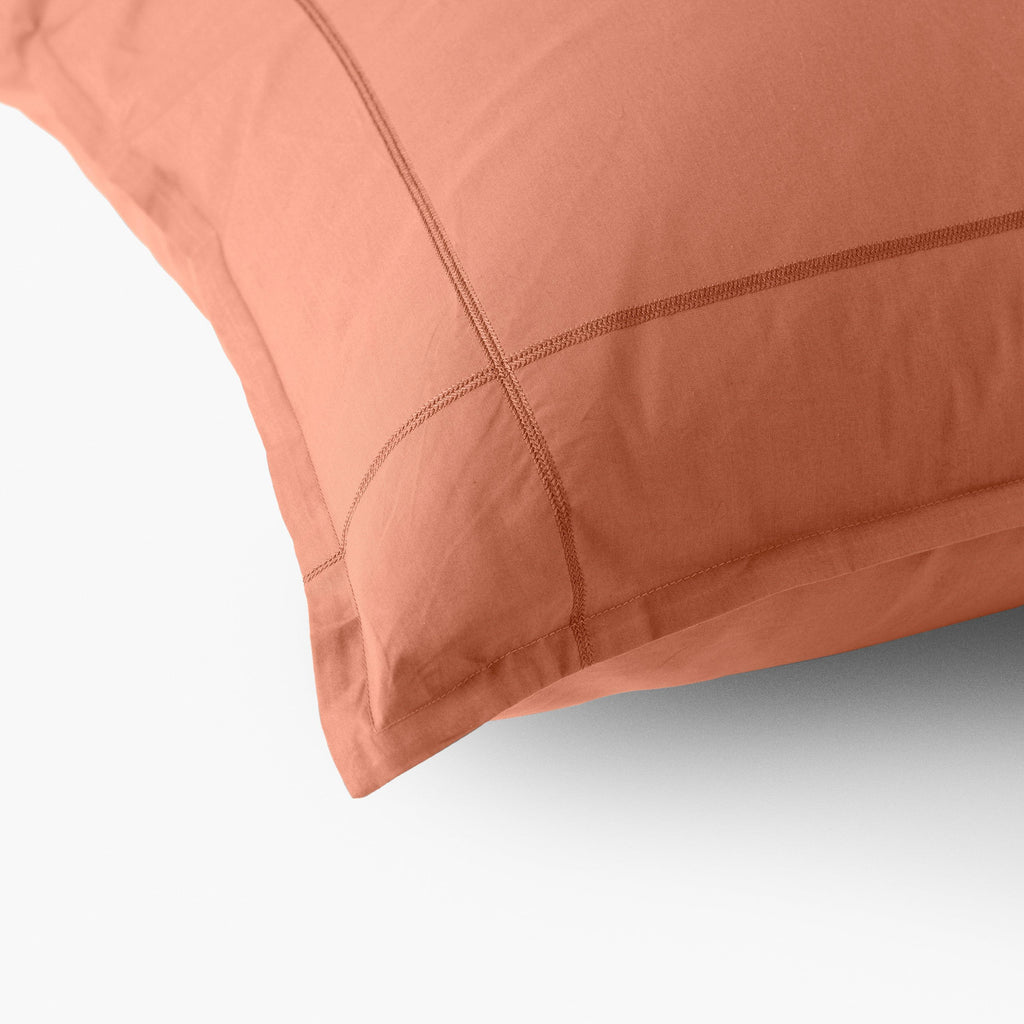 Neo Sheet Set - Terracotta - Carré Blanc Canada