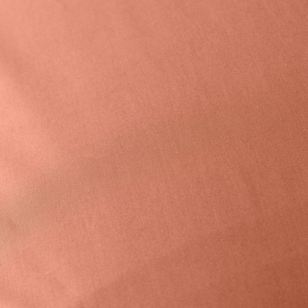 Rectangular Pillowcase in Cotton Percale Neo Terracotta - Carré Blanc Canada