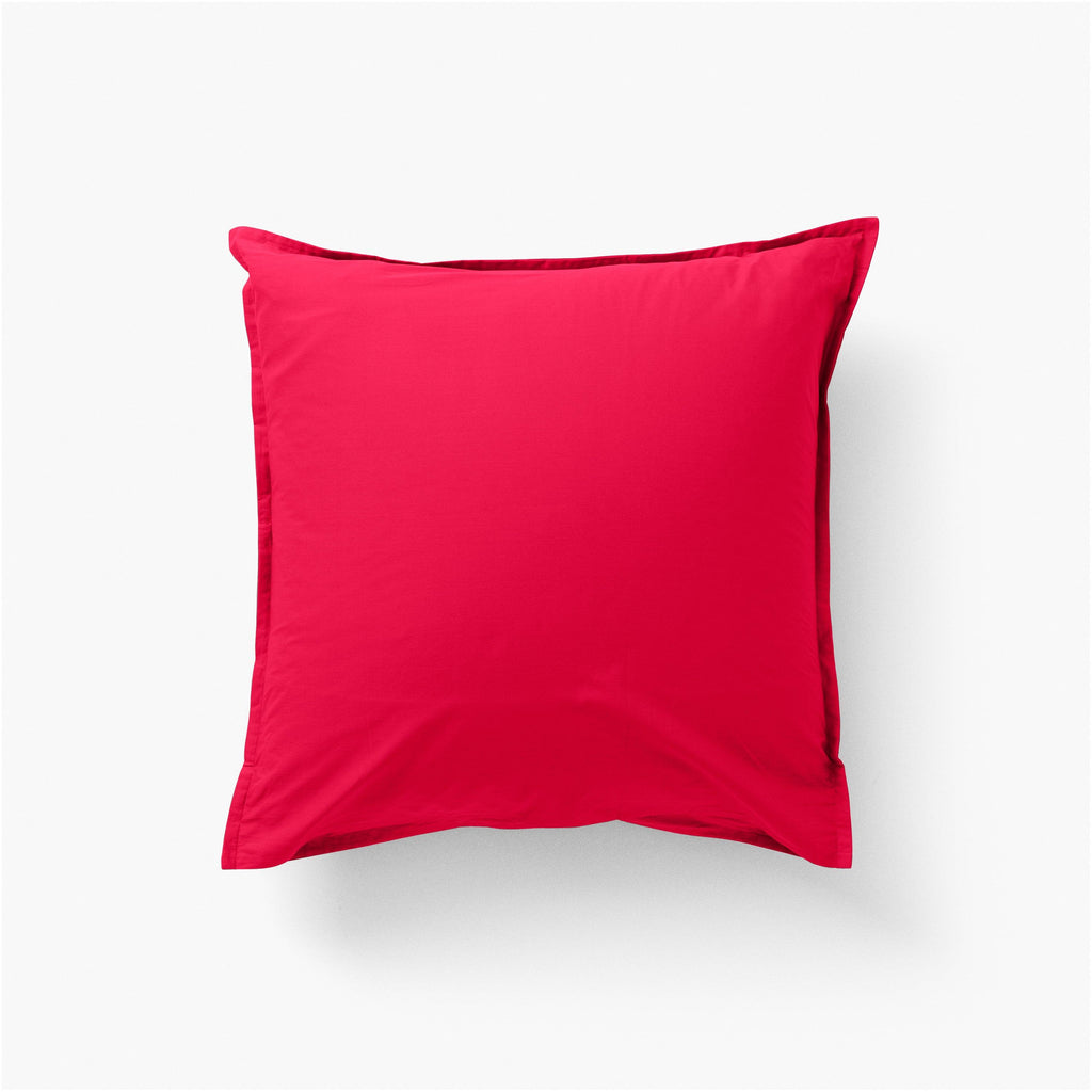 Square Pillowcase in Cotton Percale Neo Grenadine - Carré Blanc Canada
