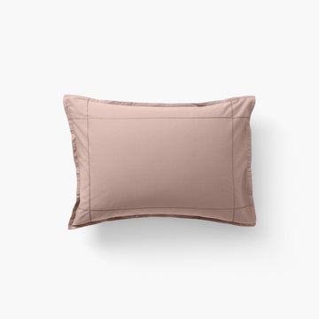 Rectangular Pillowcase in Cotton Percale Neo Taupe - Carré Blanc Canada