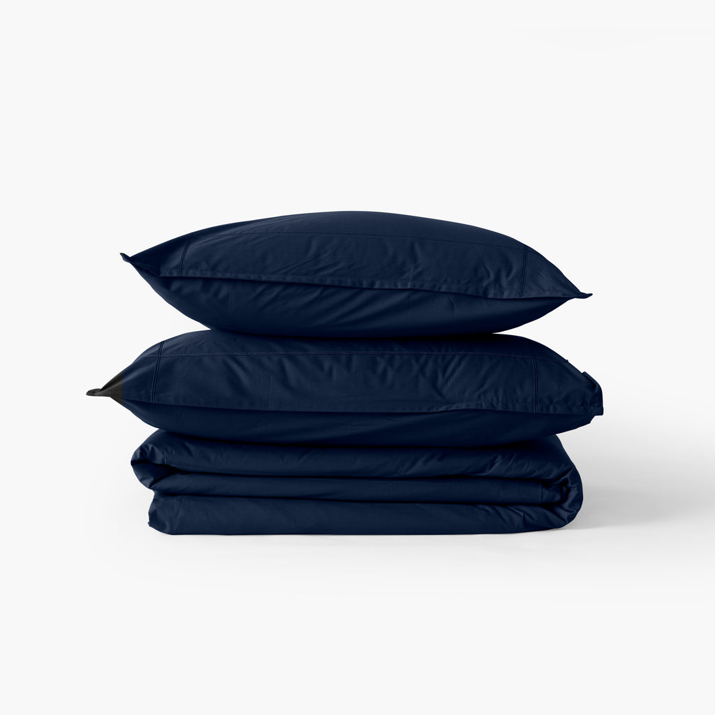 Neo Duvet Cover Set - Navy - Carré Blanc Canada