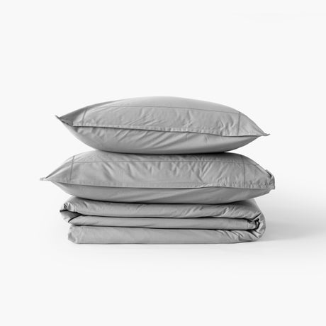 Neo Duvet Cover Set - Grey - Carré Blanc Canada