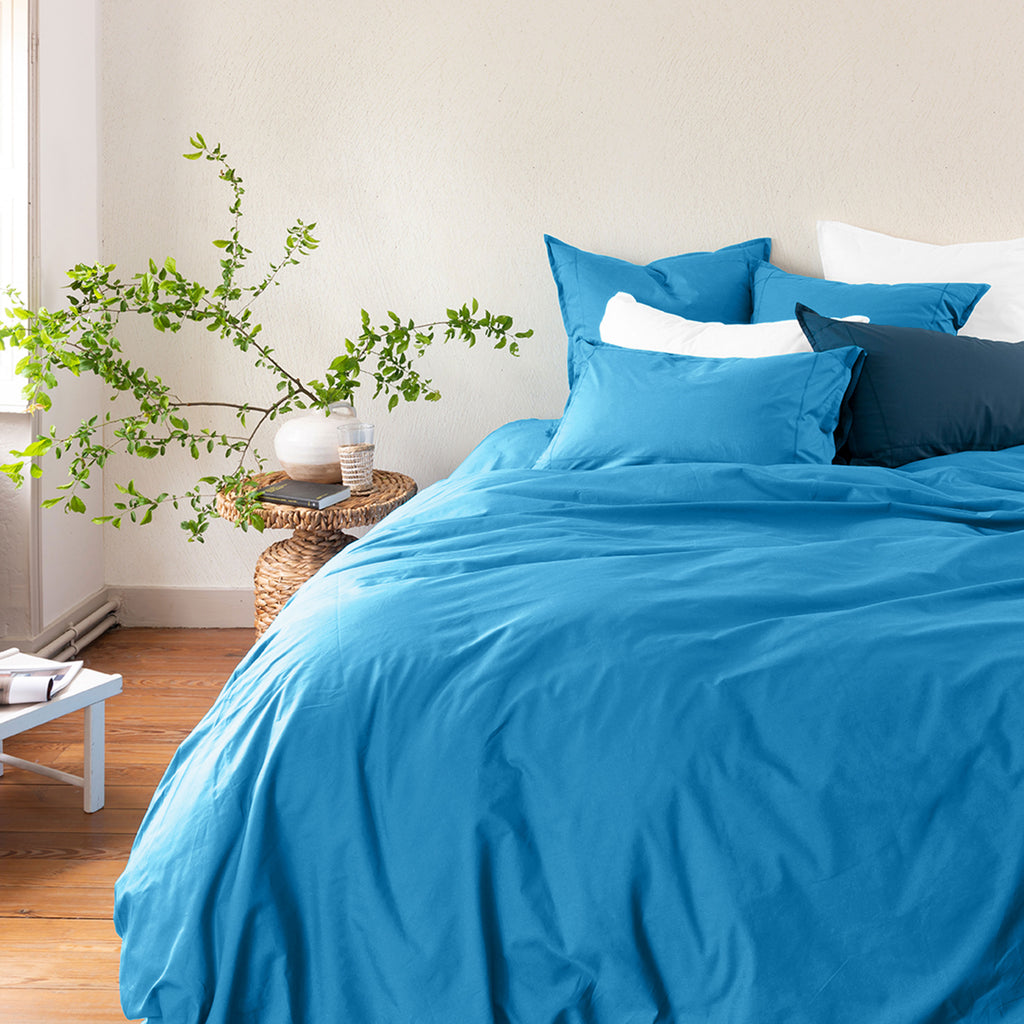 Neo Duvet Cover Set - Azure - Carré Blanc Canada