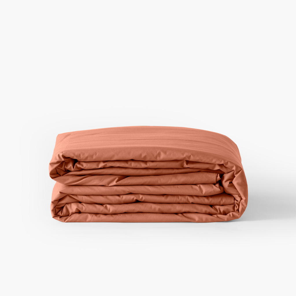 Neo Duvet Cover Set - Terracotta - Carré Blanc Canada