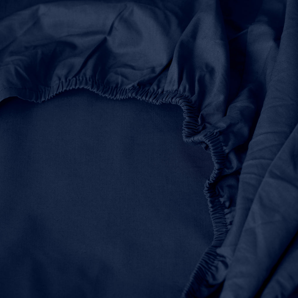 Neo Sheet Set - Navy - Carré Blanc Canada