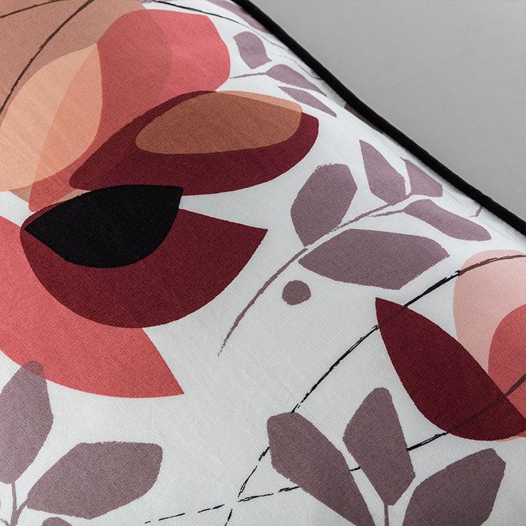 Square Pillowcase in Cotton Percale Okumi - Carré Blanc Canada